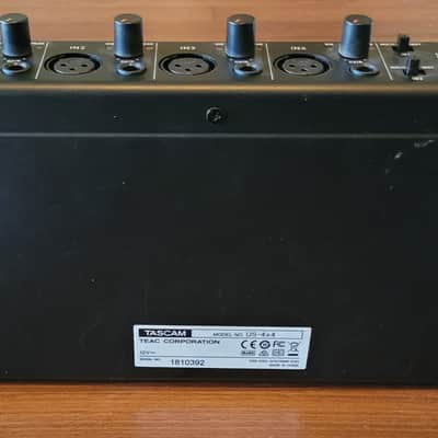 TASCAM US-4X4 High Resolution USB Audio Interface 2020 - Present Black image 5