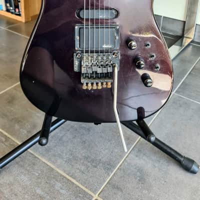 Charvel Model 4 HSS with Rosewood Fretboard 1987 - Black Cherry image 15