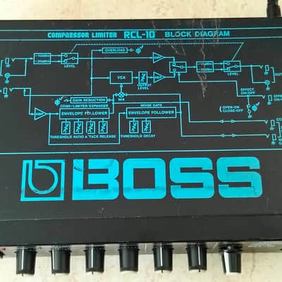 Boss RCL-10 Micro Rack Series Compressor Limiter 1985 - 1990 image 5