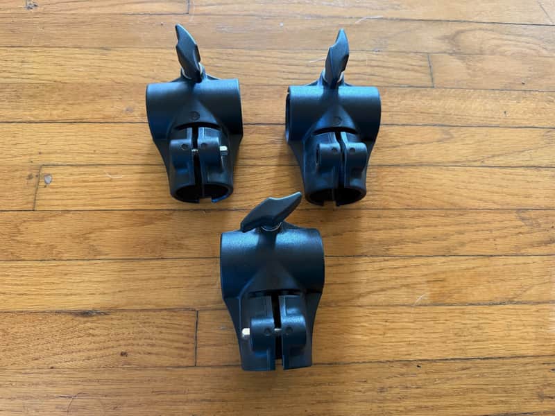 3 Roland UNBREAKABLE V Drum Rack Clamp Arm Bar Mounts T Clamps 1.5" image 1