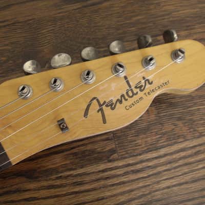 MJT 1962 Telecaster Custom Reissue Aged Relic 62 Tele Nash Fender Bridge image 9