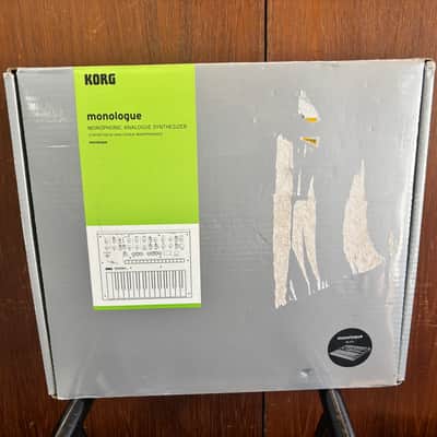 KORG MONOLOGUE-BK monophonic analogue synthesizer w/ box image 11