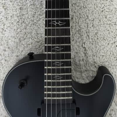 Dean Thoroughbred Select Satin Black Electric Guitar with Fluence Pickups image 4