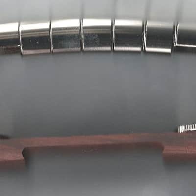 Gretsch® Rocking Bar Nickel Guitar Bridge W/Rosewood Base~0062616200~16" Radius~Brand New image 3