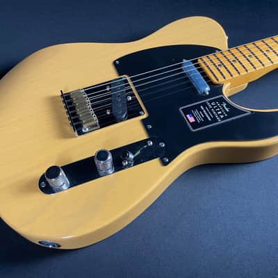 Fender American Ultra Luxe Vintage '50s Telecaster - Butterscotch Blonde image 3