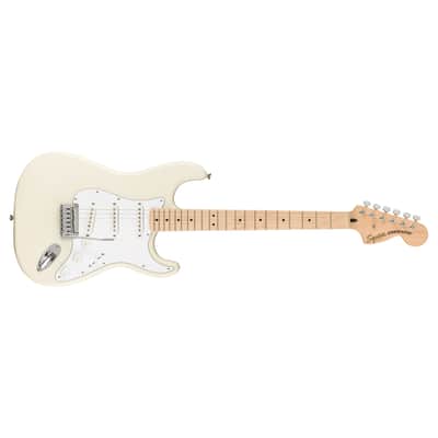 Affinity Stratocaster MN Olympic White Squier by FENDER image 5