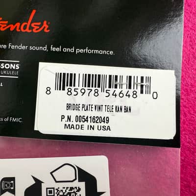 Telecaster ®️ Bridge plate Vintage Tele ®️ USA image 4