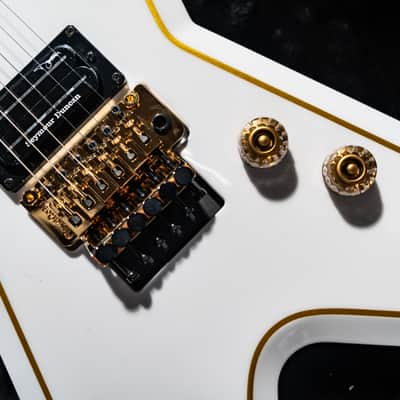 Dean Dime Razorback White-Gold USA/In Stock/Brand New image 5