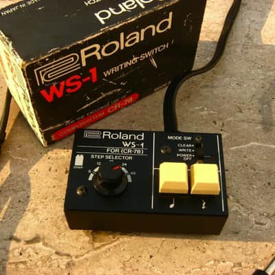 ✮ SUPERB !✮ BOXED ! ✮ ROLAND WS-1 Write Switch for CR-78 Drum Machines✮ ULTRA RARE + Essential ! image 2