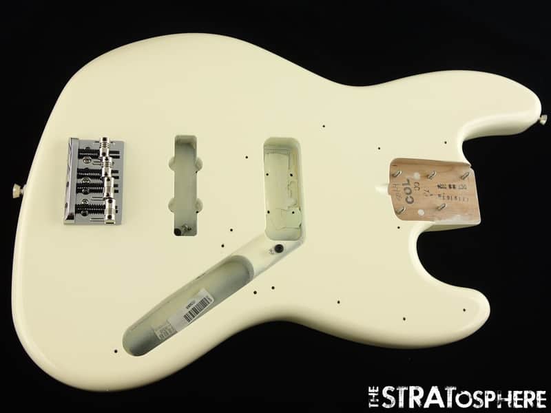Fender American Professional II Jazz Bass, BODY + HARDWARE Olympic White image 1