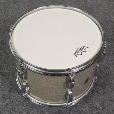 Used Vintage Ludwig 2pc Drum Set Silver Sparkle - Good image 10