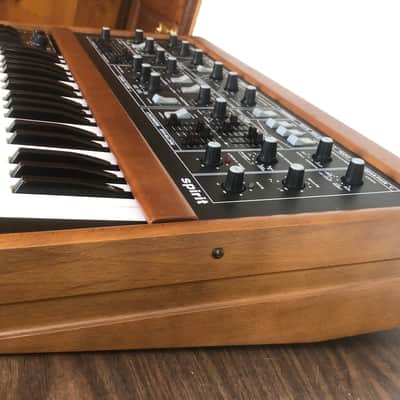 RARE Vintage 1983 Crumar Spirit — Bob Moog Designed Masterpiece — Gorgeous Cosmetics, Complete w/ Original Leather Case image 12
