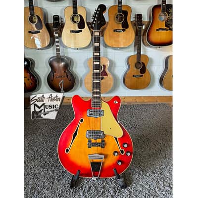 Fender Coronado II with Rosewood Fretboard 1967 - Cherry Red image 1