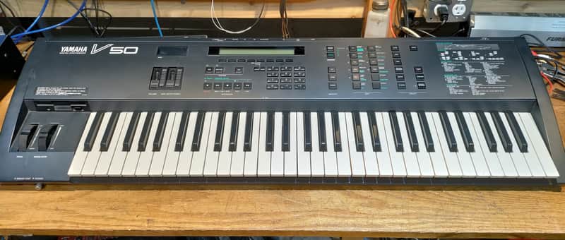 Yamaha V50 FM Synthesizer 1989 image 1