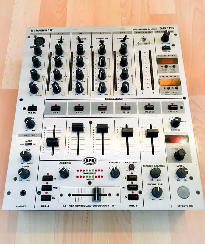 Behringer DJX700 Professional DJ Mixer | Reverb