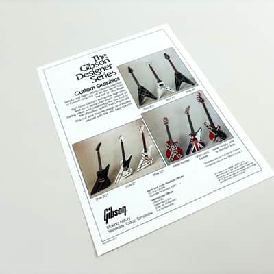 Gibson Designer Series Explorer Promotional Flyer 83 image 2
