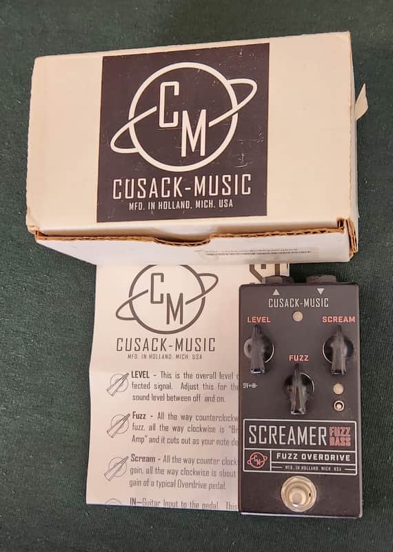 Cusack Music Screamer Fuzz Bass