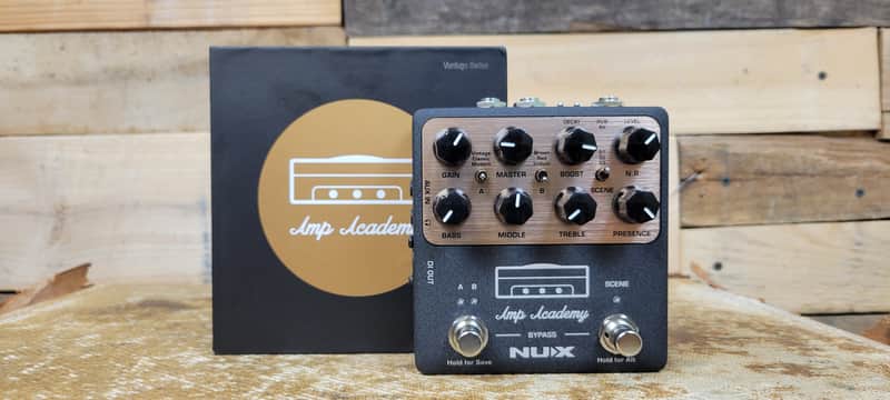 NUX Amp Academy Amp Modeler, IR Loader, and 16 Effects Pedal image 1