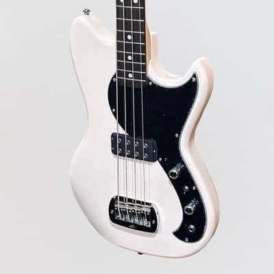 G&L Tribute Series Fallout 4 String Short Scale Electric Bass Guitar - Olympic White image 3