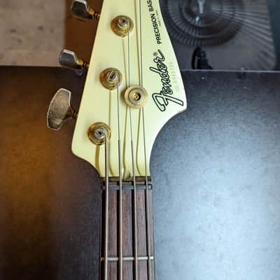 1989 - 1995 Fender Contemporary Precision Bass Lyte MIJ - Frost White image 3