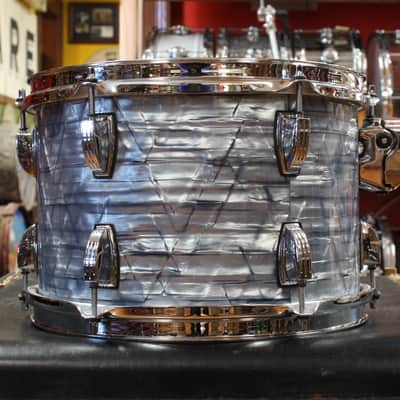 Ludwig Classic Maple Outfit in Sky Blue Pearl 14x20 8x12 14x14 image 14
