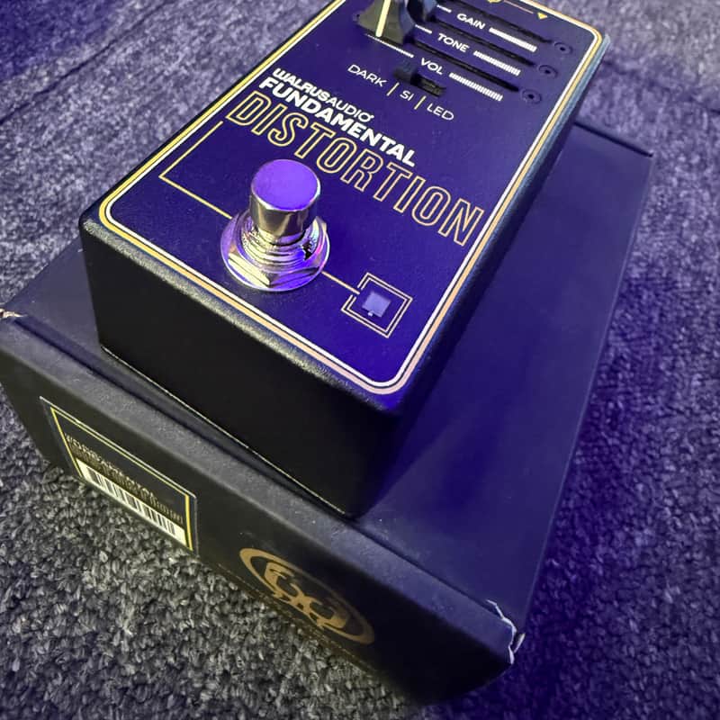 2023 – Present Walrus Audio Fundamental Distortion Black / Yellow
