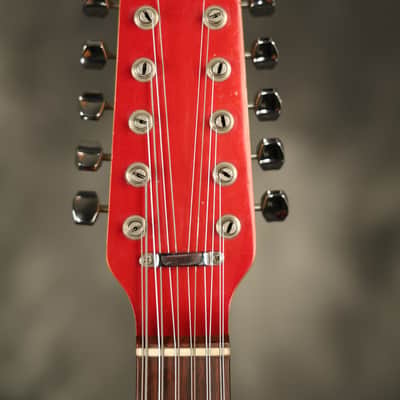 Immagine 1966 Fender Electric XII 12-string Candy Apple Red w/matching number HANG TAG - 3