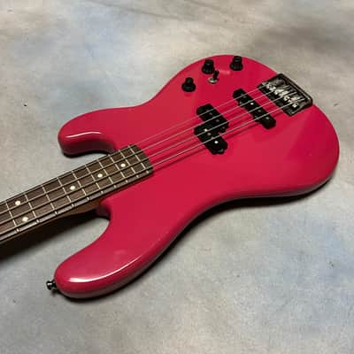 1989 Fender Jazz Bass Special  Razz Berry MIJ image 9