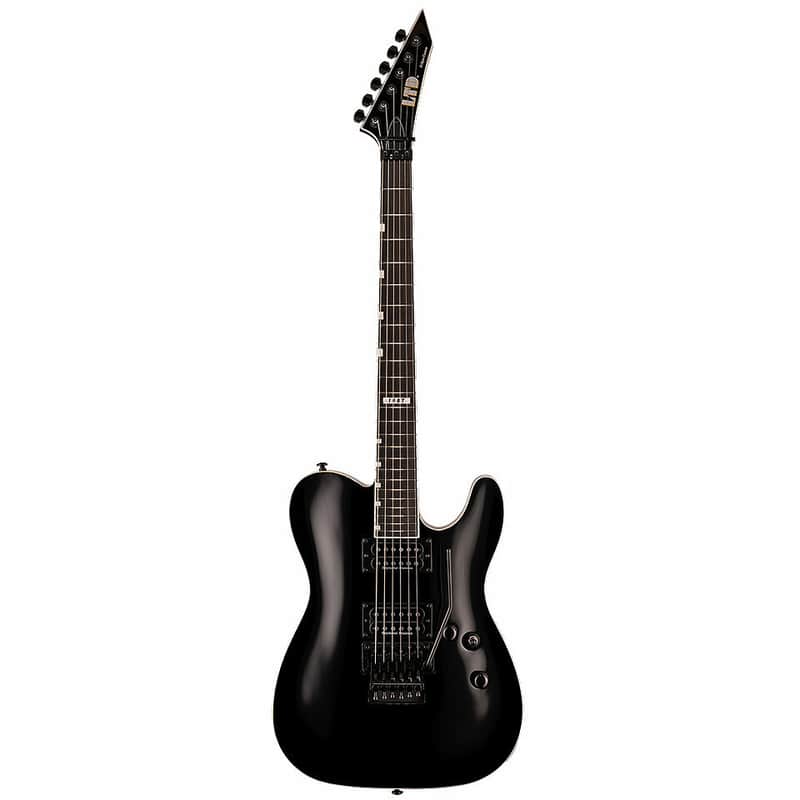ESP LTD Eclipse '87 FR Electric Guitar - Black image 1