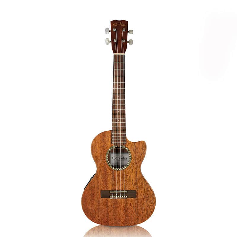 Cordoba 20TM-CE Tenor Cutaway Acoustic-Electric Ukulele image 2