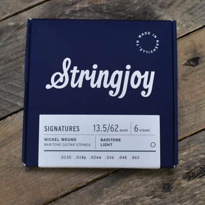 Stringjoy BAL135B Signatures Baritone Balanced Light Gauge .135 - 62 image 1
