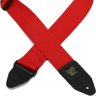 Ernie Ball Polypro Guitar Strap - Red image 1