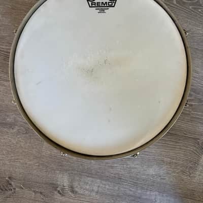 WFL Ludwig 1940s Era Zephyr Lug Snare Drum 7x14 White Marine Pearl image 5