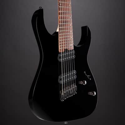 Ibanez Standard RGMS7-BK Multiscale 7-String Black - Electric Guitar image 6