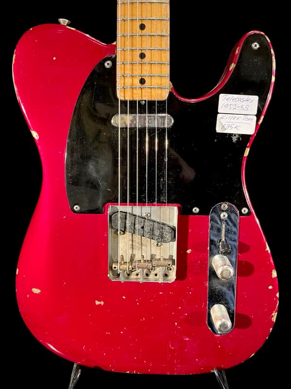 Fender Telecaster / Candy apple red - 1952-1953 image 1