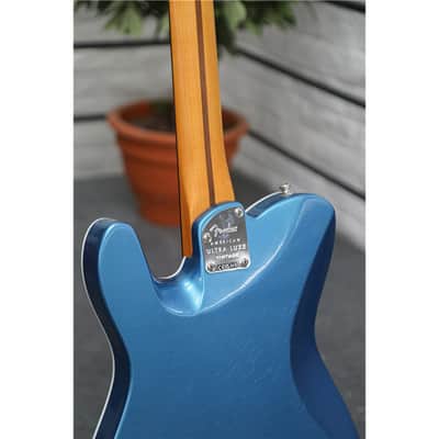 FENDER American Ultra Luxe '60s Tele Custom RW Lake Placid Blue image 8