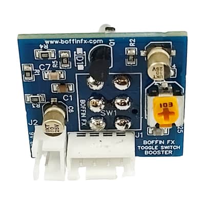 Boffin FX Toggle Switch 20dB Boost Onboard Guitar Preamp (Round Handle) image 6