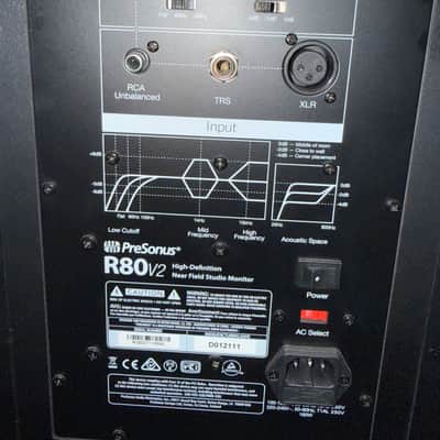 Immagine PreSonus R80 V2 Studio monitors w/stands - 3
