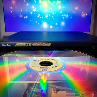 PANASONIC LX-H180 Laser-Disc Player + Movies Bundle image 5