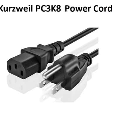 Kurzweil PC3K8 Piano Power Cord