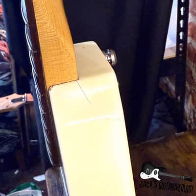 Series 10 RR-Style V Electric Guitar *PROJECT* (1990s - White) image 9