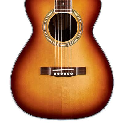 Guild M-260E Deluxe Concert Electro Archback Acoustic in Edgeburst image 2