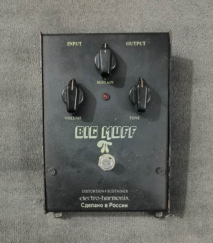 Electro-Harmonix Big Muff Pi V7 (Black Russian) 1998 - 2009 - Black image 1