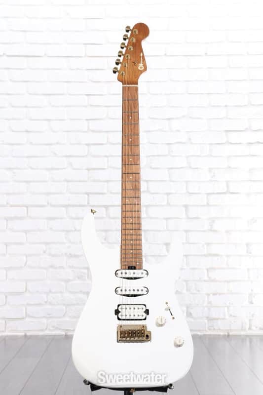 Charvel Pro-Mod DK24 HSS Electric Guitar - Snow White (PMDK24HSSCMSWd1) image 1