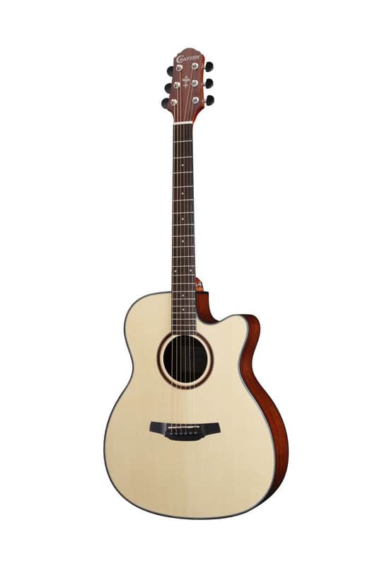 Crafter Silver Series Orchestra Auditorium Acoustic Electric Guitar - HT250-CE-N image 1