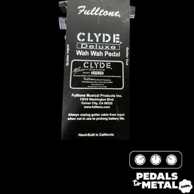 Fulltone Clyde Deluxe Wah 2004 - Present - Black - X15278 image 8