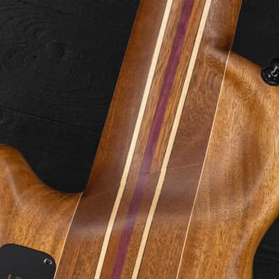 Mayones Cali 5 Mini Bass Walnut - Trans Natural Matt image 12