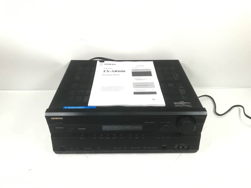 Onkyo TX-SR606 AV Receiver 7.1 Channel Home Theater Surround Sound System HDMI image 1