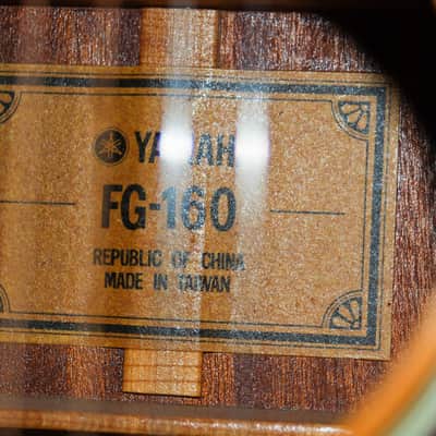 Yamaha FG-160 70's - Natural image 6