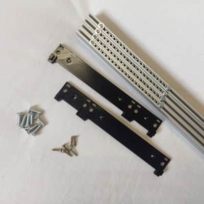 3D-printed Eurorack Rails Frame, Lengths 40-196HP, Eurorack Rails Set, DIY Eurorack Case, Eurorack brackets image 7